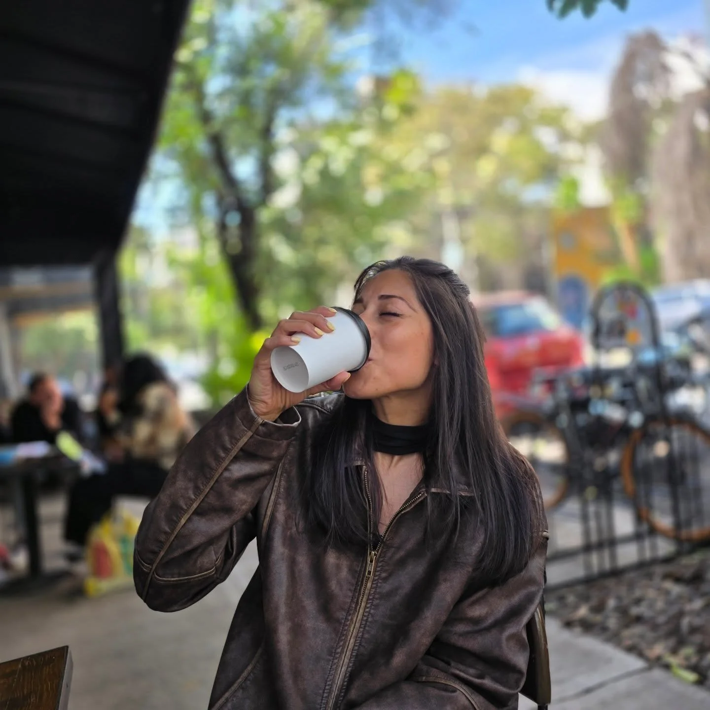 There's always time for a "Coconut Royal"
 ☕️ Almond milk, espresso and French coconut! 🥥
📍@calaveras.coffeebar 

#uws #coffeelover #breakfast #espresso #eggs #croissant #columbia #mexican
