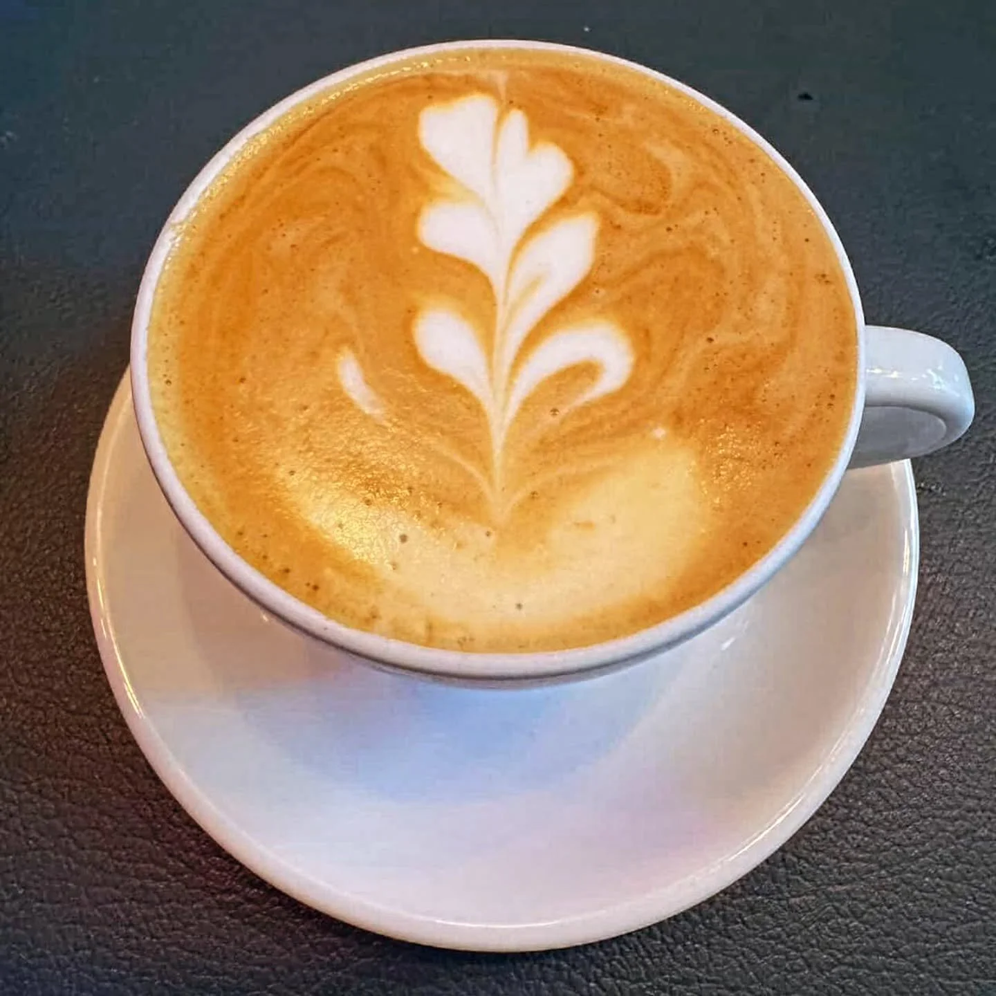 "Weekend vibes start with the perfect latte ☕✨ Nothing beats that first sip on a Saturday morning when you have nowhere to rush. Come unwind with us and make your weekend mornings a little more special. What's your go-to weekend coffee ritual? ?