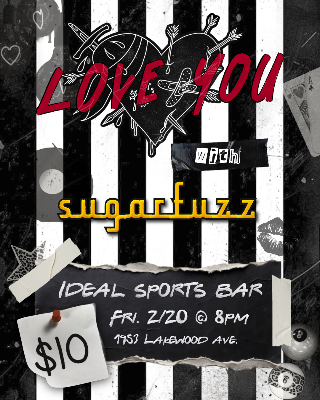 Ideal Sports Bar with Sugarfuzz