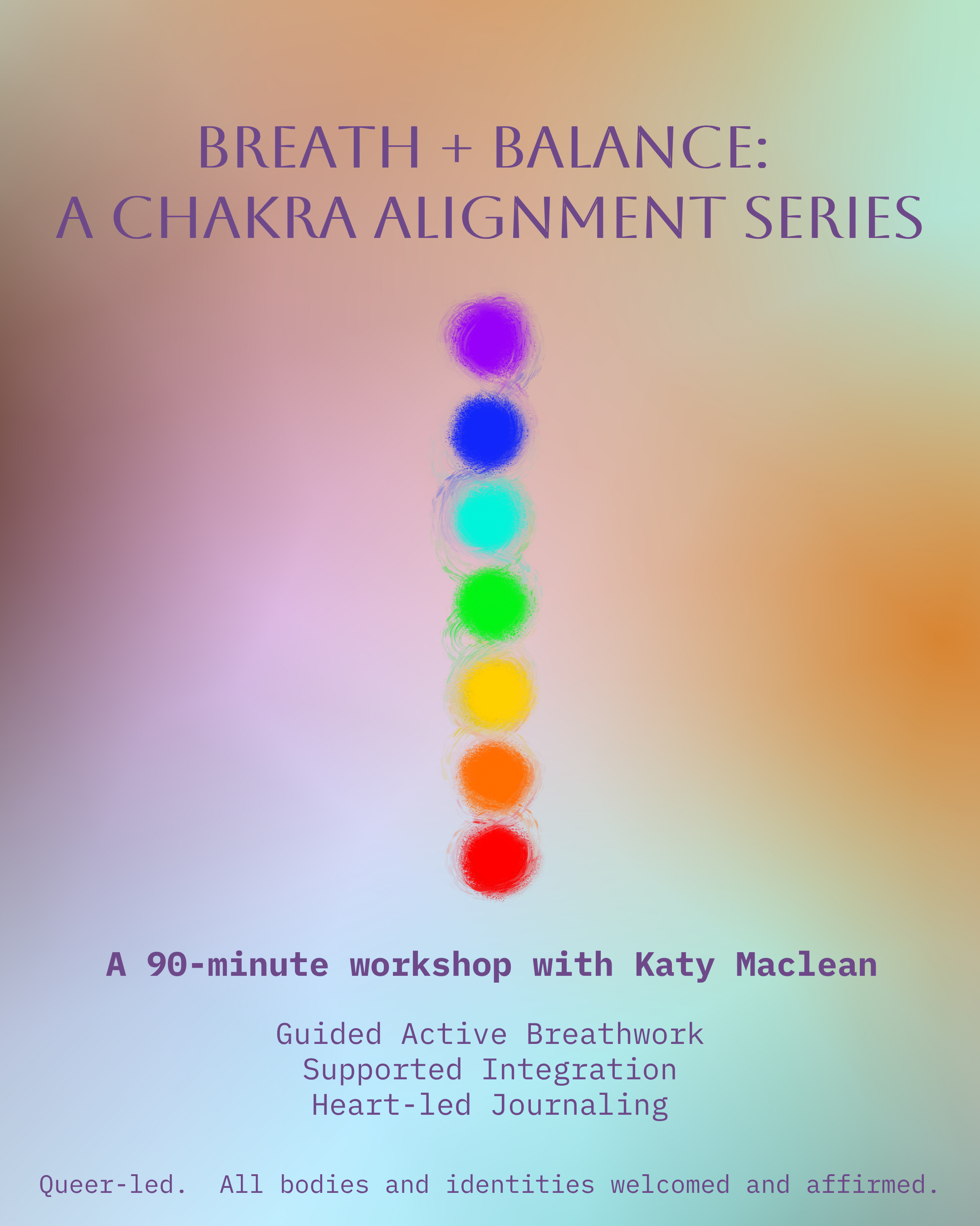 Breath + Balance: A Chakra Alignment Series