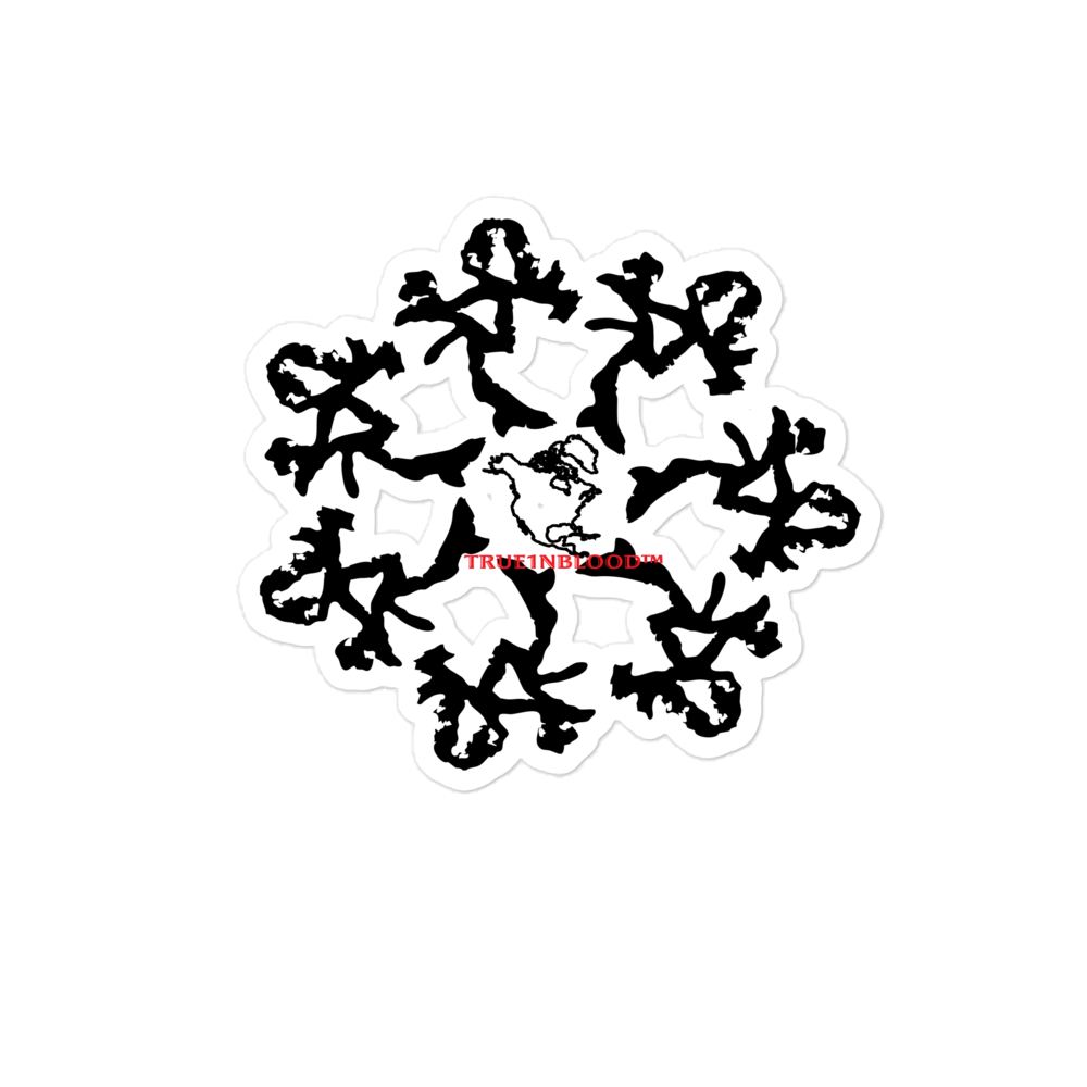 True1nBlood Americas Logo Sticker