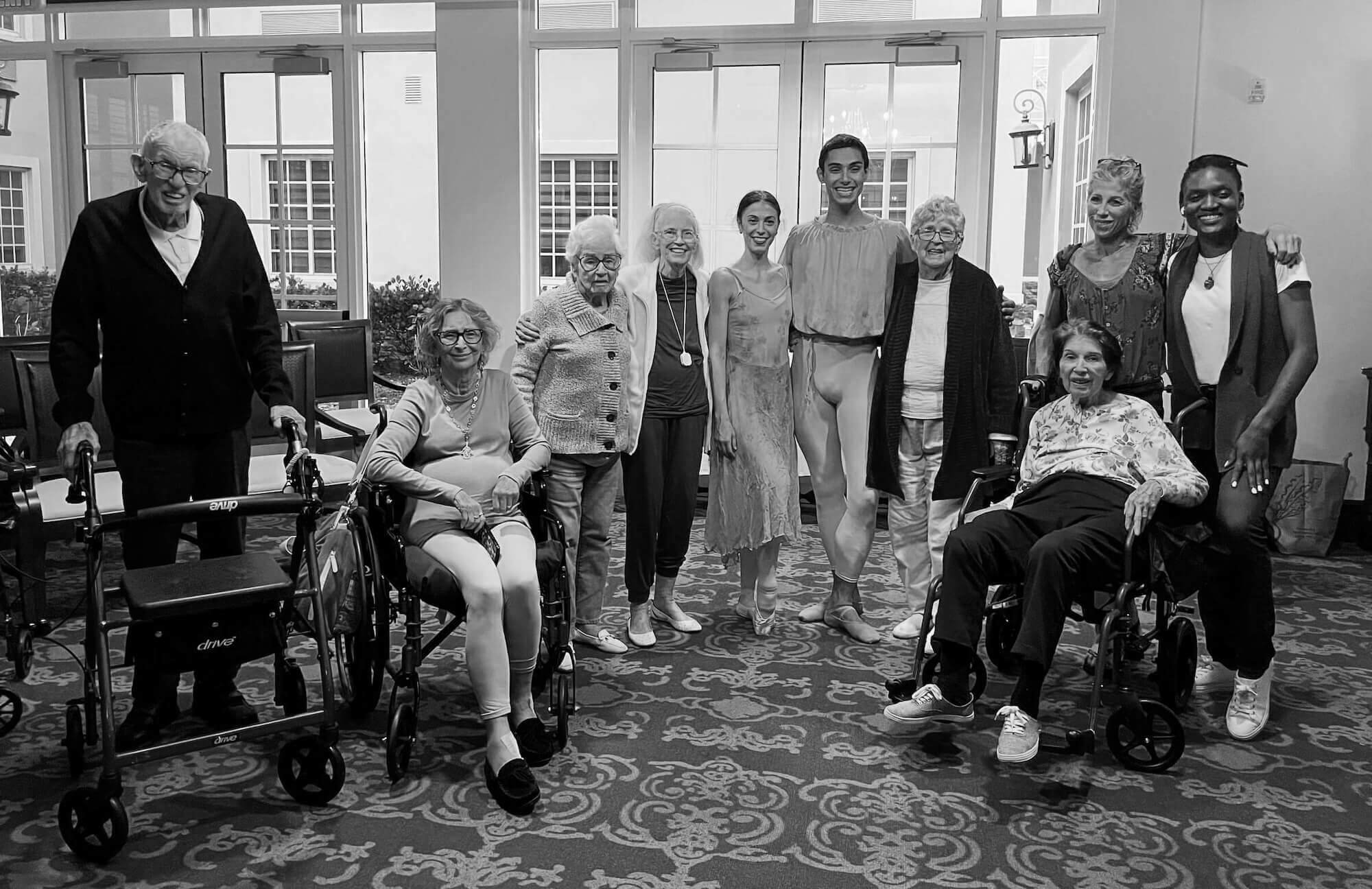Live ballet at senior living communities nationwide to enlighten, inspire and engage