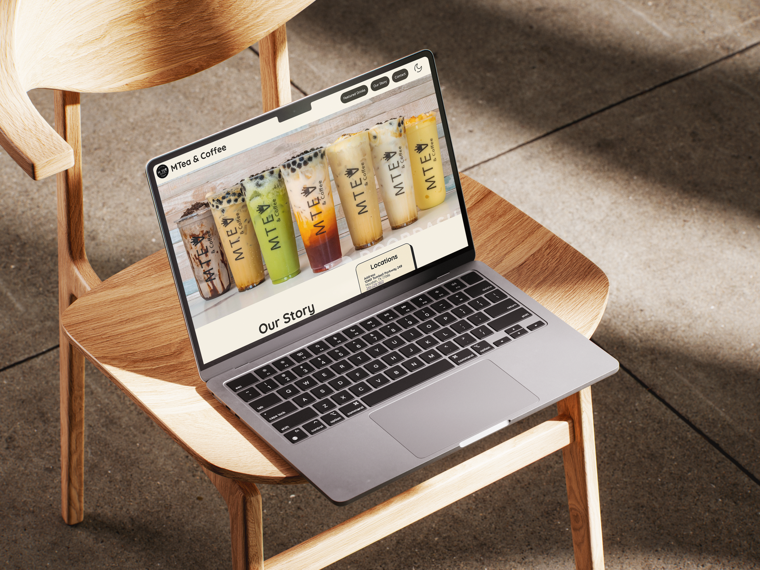 MTea Website Redesign