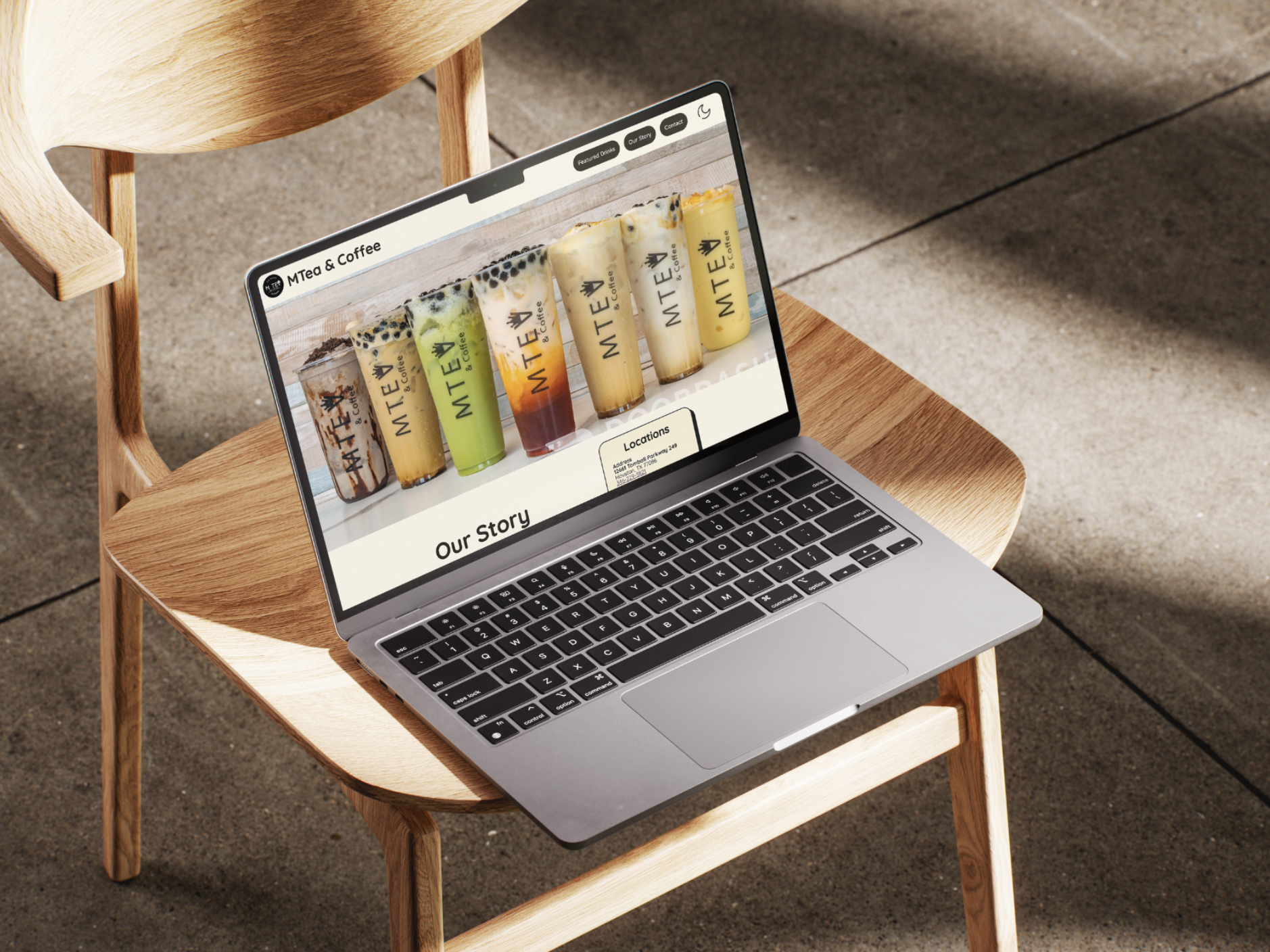 MTea Website Redesign