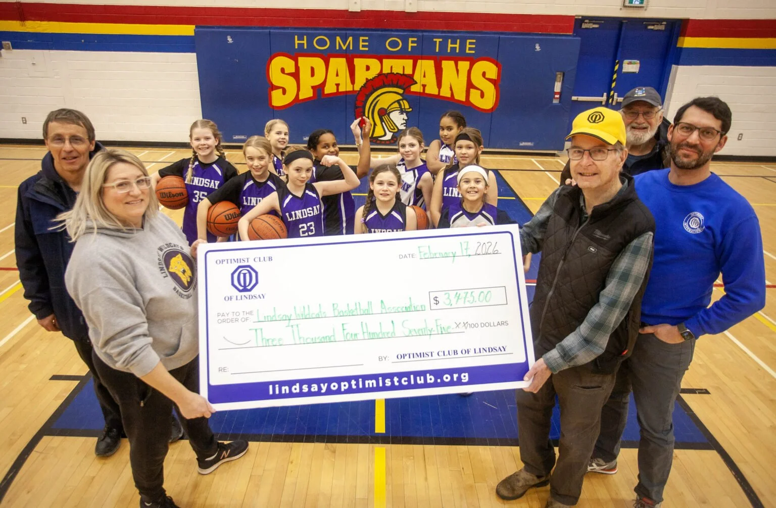 Lindsay Wildcats Receive Generous Support from Lindsay Optimist Club