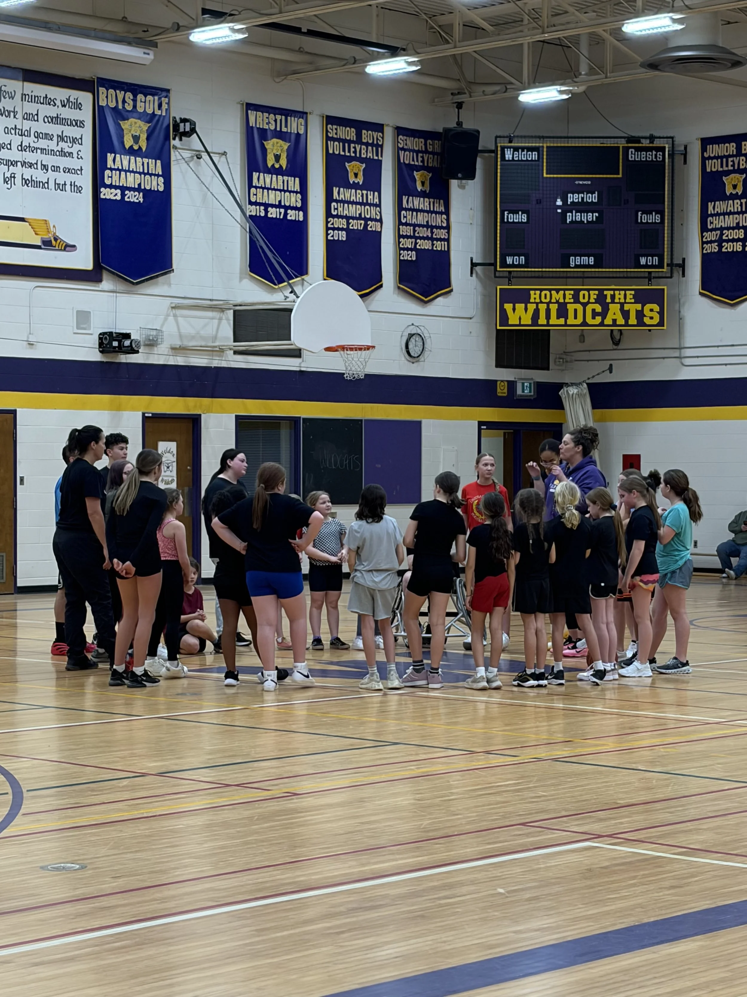  Wildcats Launch Community Basketball Initiative with Launch Kawartha Lakes Support