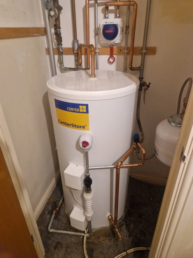Combimate scale reducer installed in Old Market Bristol to protect plumbing from limescale
