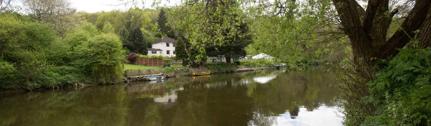 Riverside and residential area near Hanham BS15 Bristol