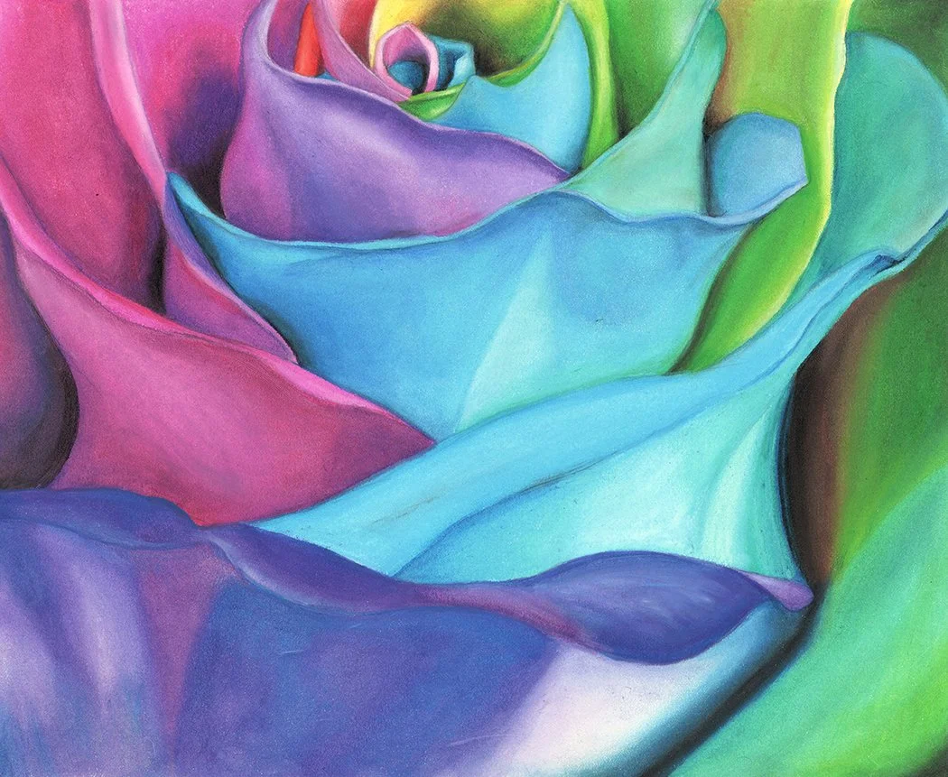 Mixed media pens on paper.