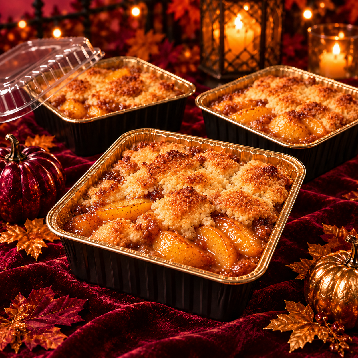 Golden Peach Cobbler in Square Tray.png