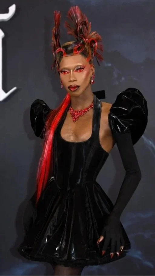 Black Peppa in ‘Night in New York’ dress for ‘ Nosferatu’ Premiere