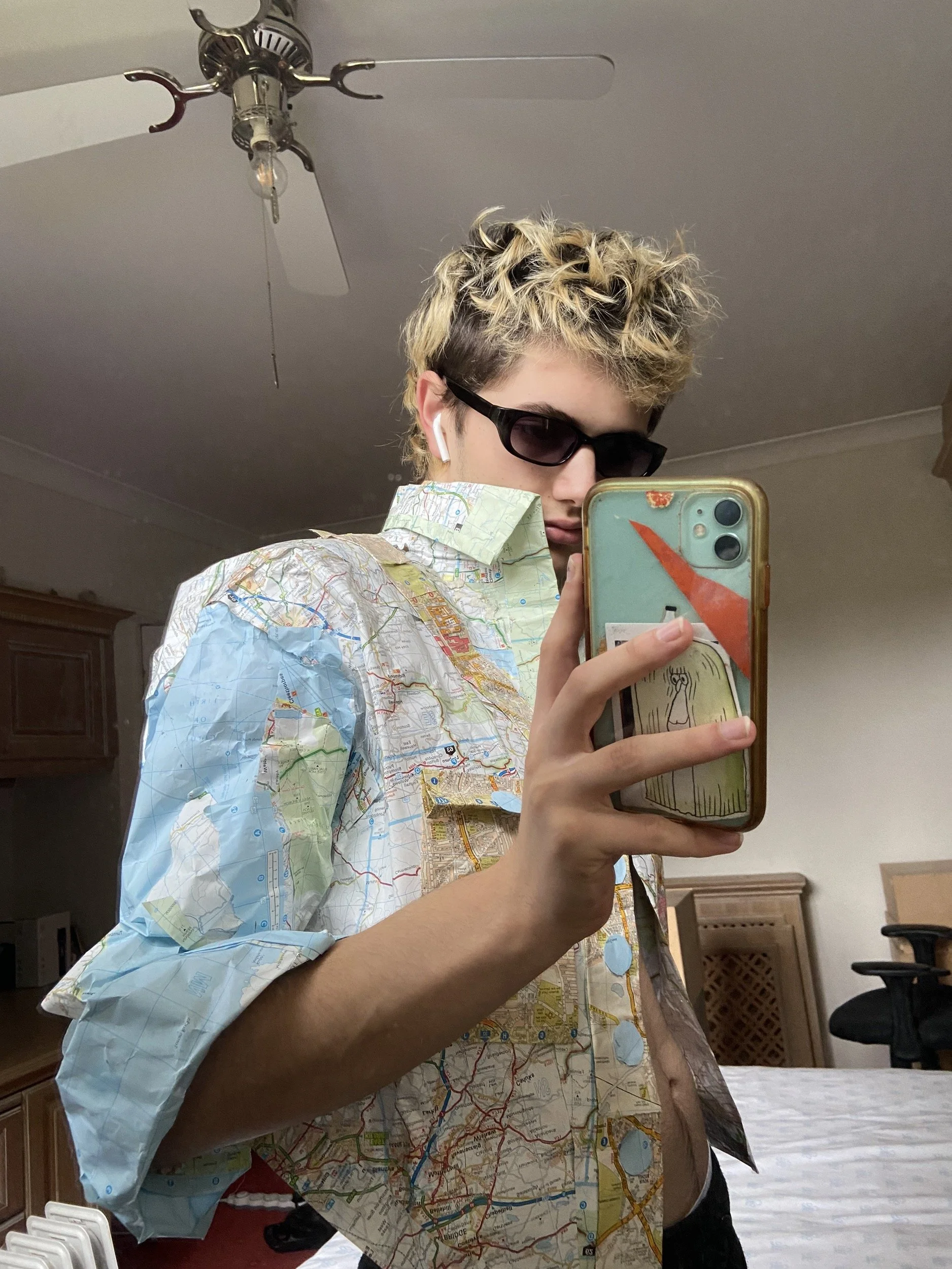 William Henderson in map top