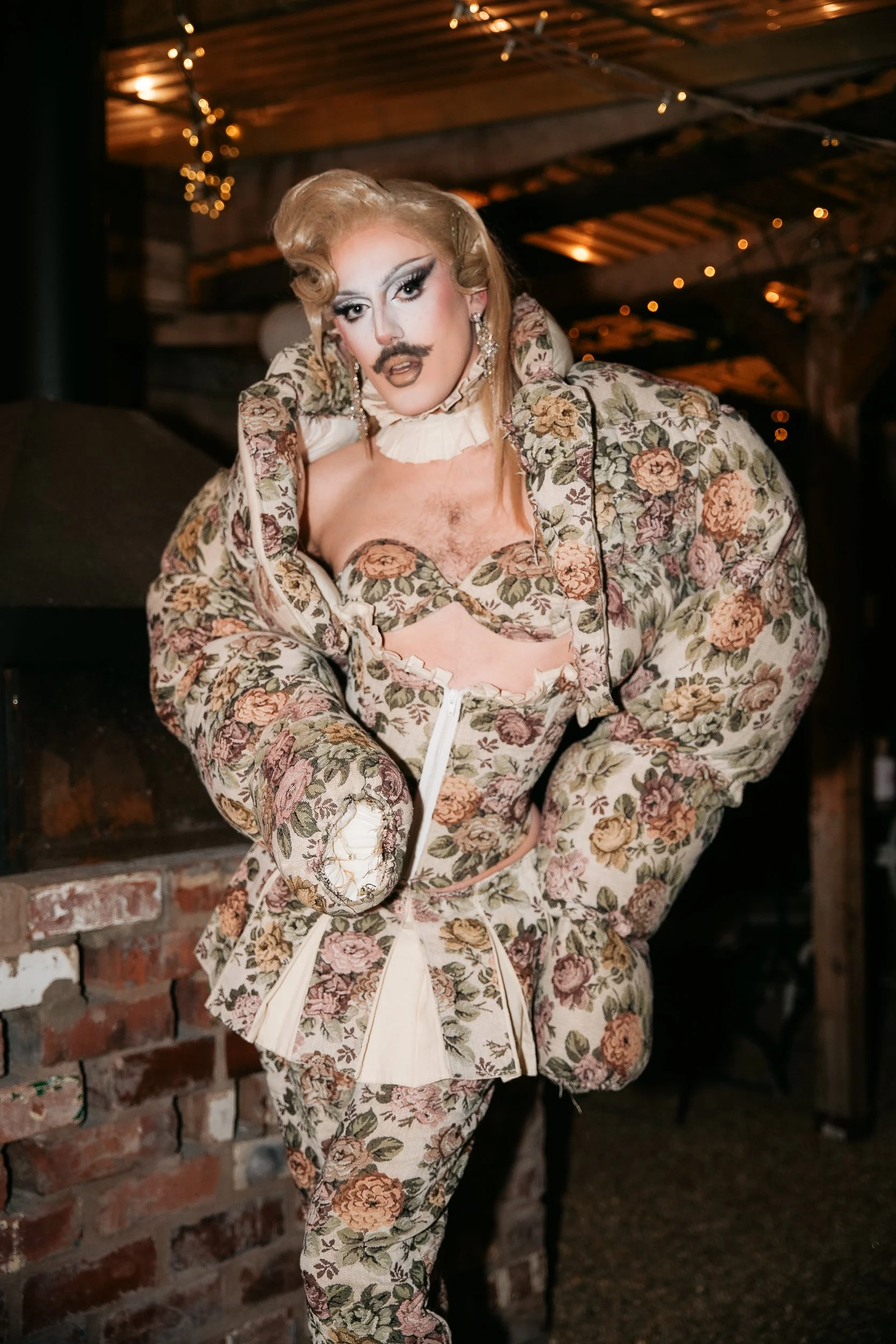 Chastity Stone in ‘Floral Puffer set’ 
shot by Josh Cadogan