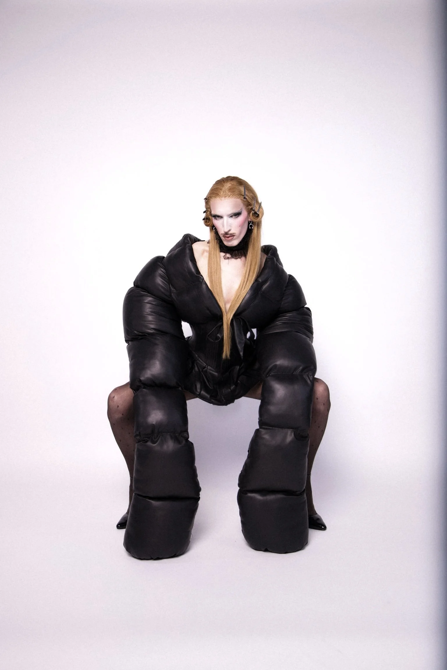 Bunni in the black one-piece puffer.
Shot by Cliona O’Sullivan.
Retouches by Naomi Rush.