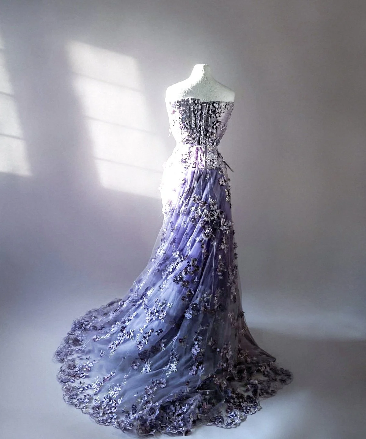 Custom detachable lilac wfh ‘hourglass’ and dress for Angel pinks.
Shot by Williamfhenderson.
Retouches by Naomi Rush.