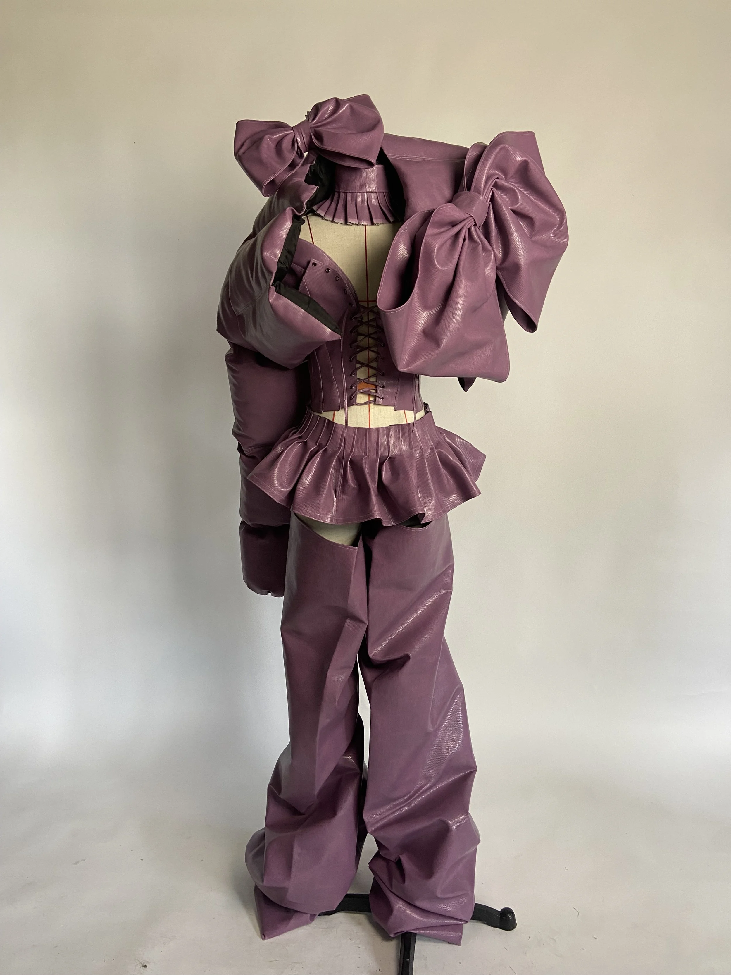 Lilac Puffer Coat and set for Wilma Hickey Heel
Shot by Williamfhenderso