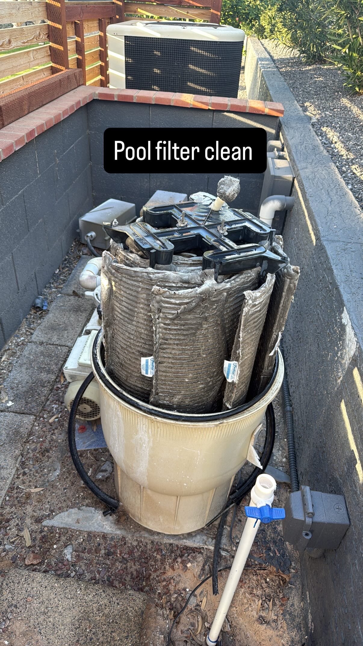 Pool/Spa Filter Cleaning