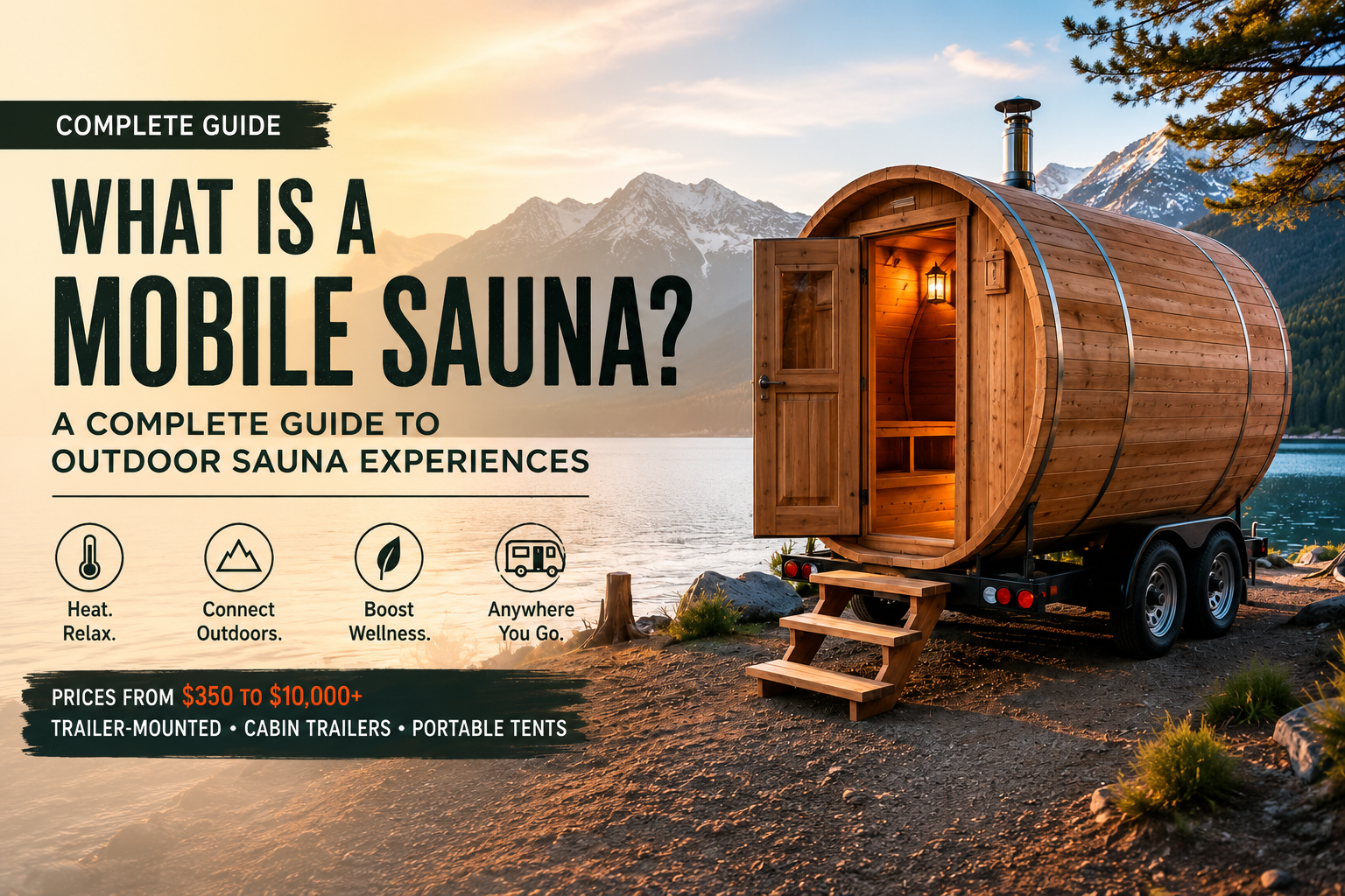 What Is a Mobile Sauna? A Complete Guide to Outdoor Sauna Experiences