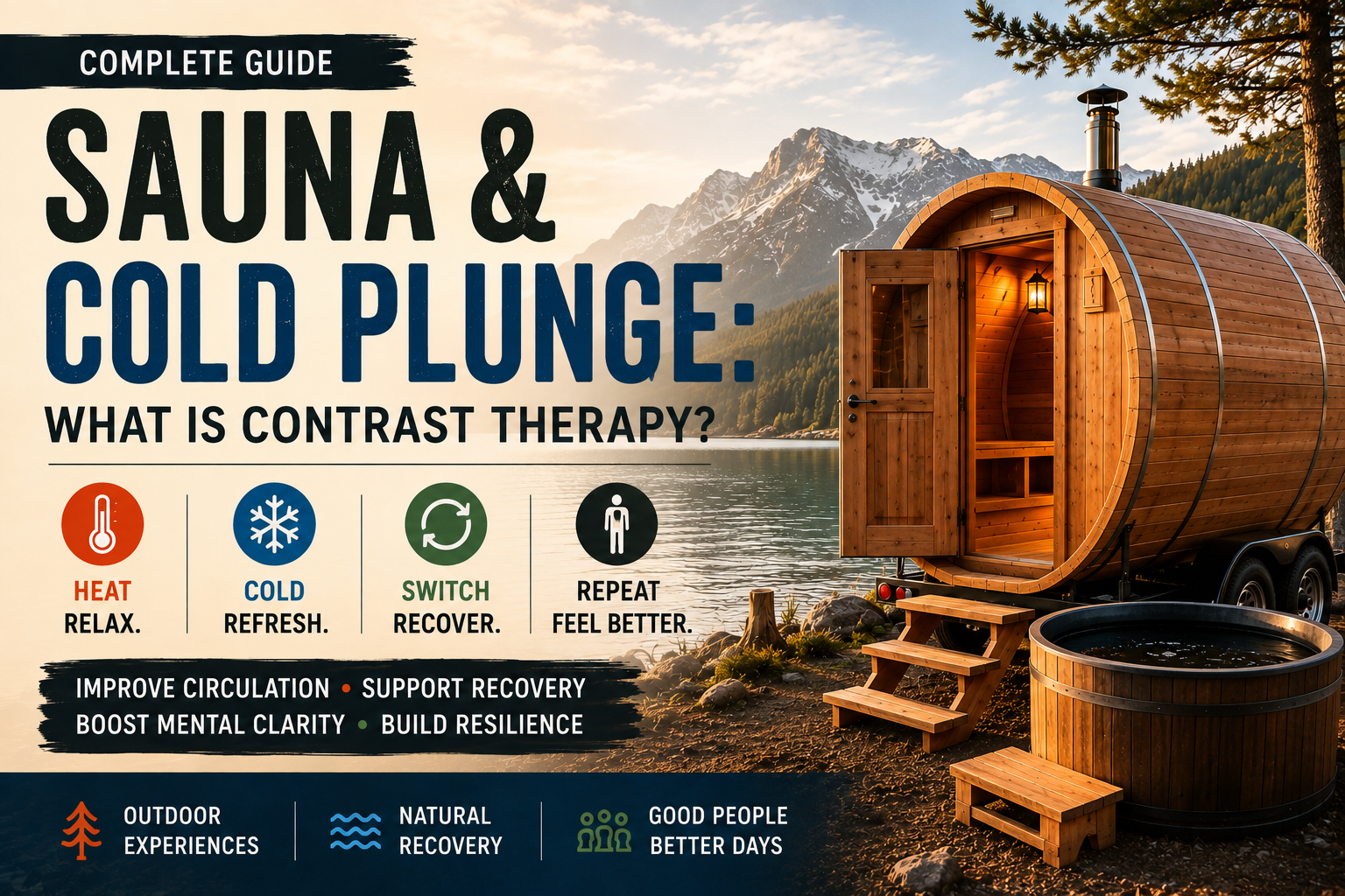 Sauna  Cold Plunge: What Is Contrast Therapy?