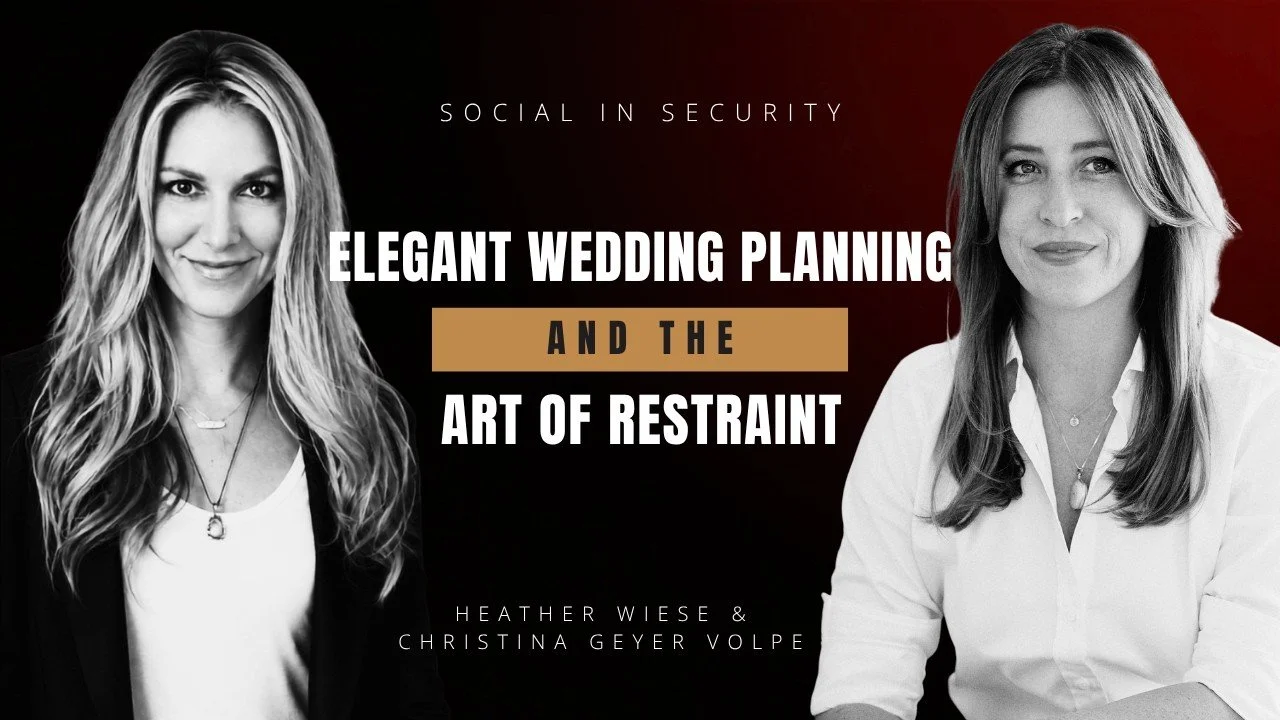 Elegant Wedding Planning and the Art of Restraint, with Christina Geyer Volpe
