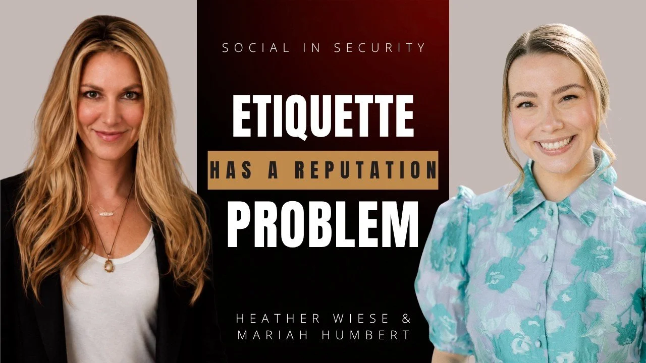Modern Etiquette Has a Reputation Problem, with Mariah Humbert