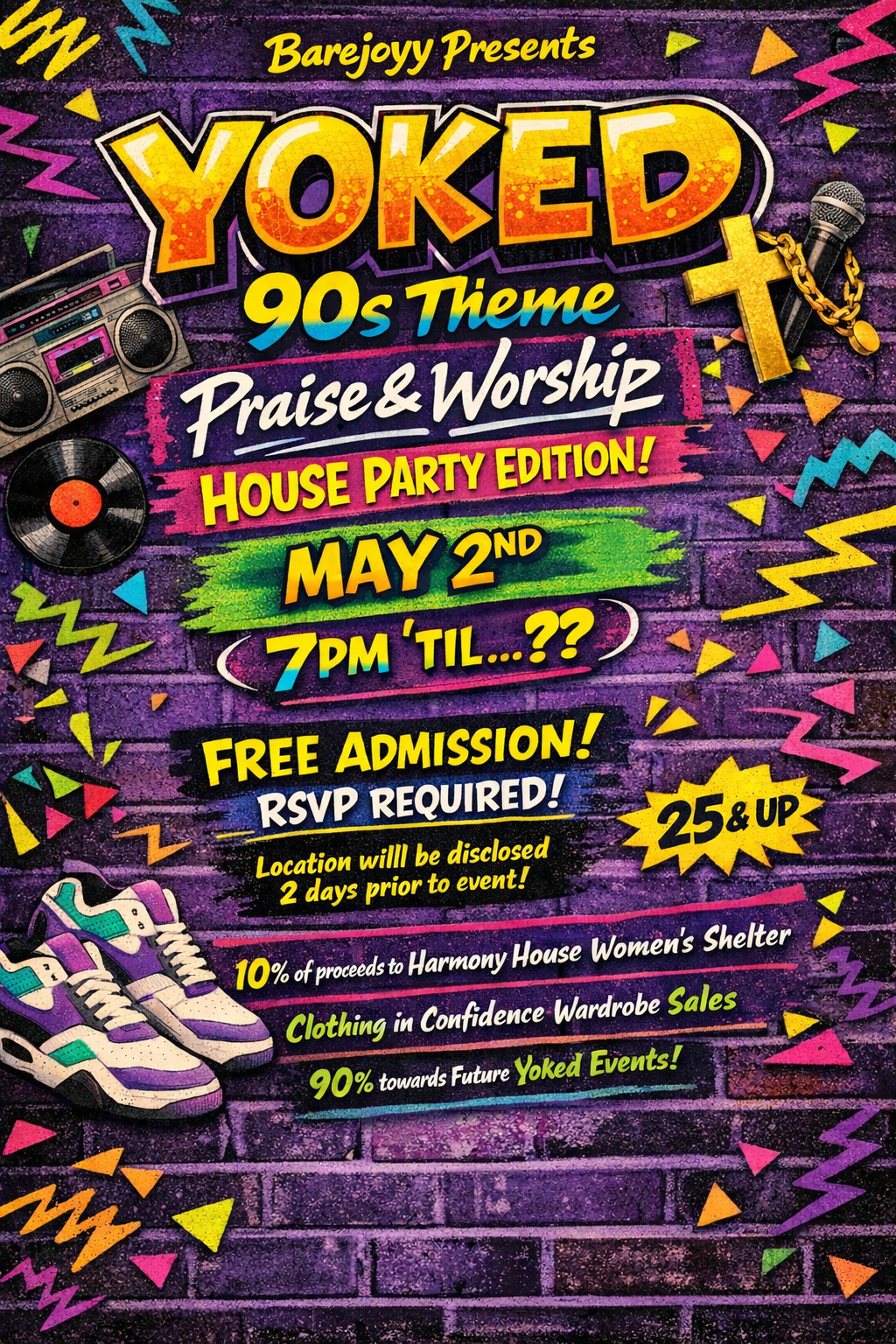 90s Theme Praise & Worship House Party edition 
