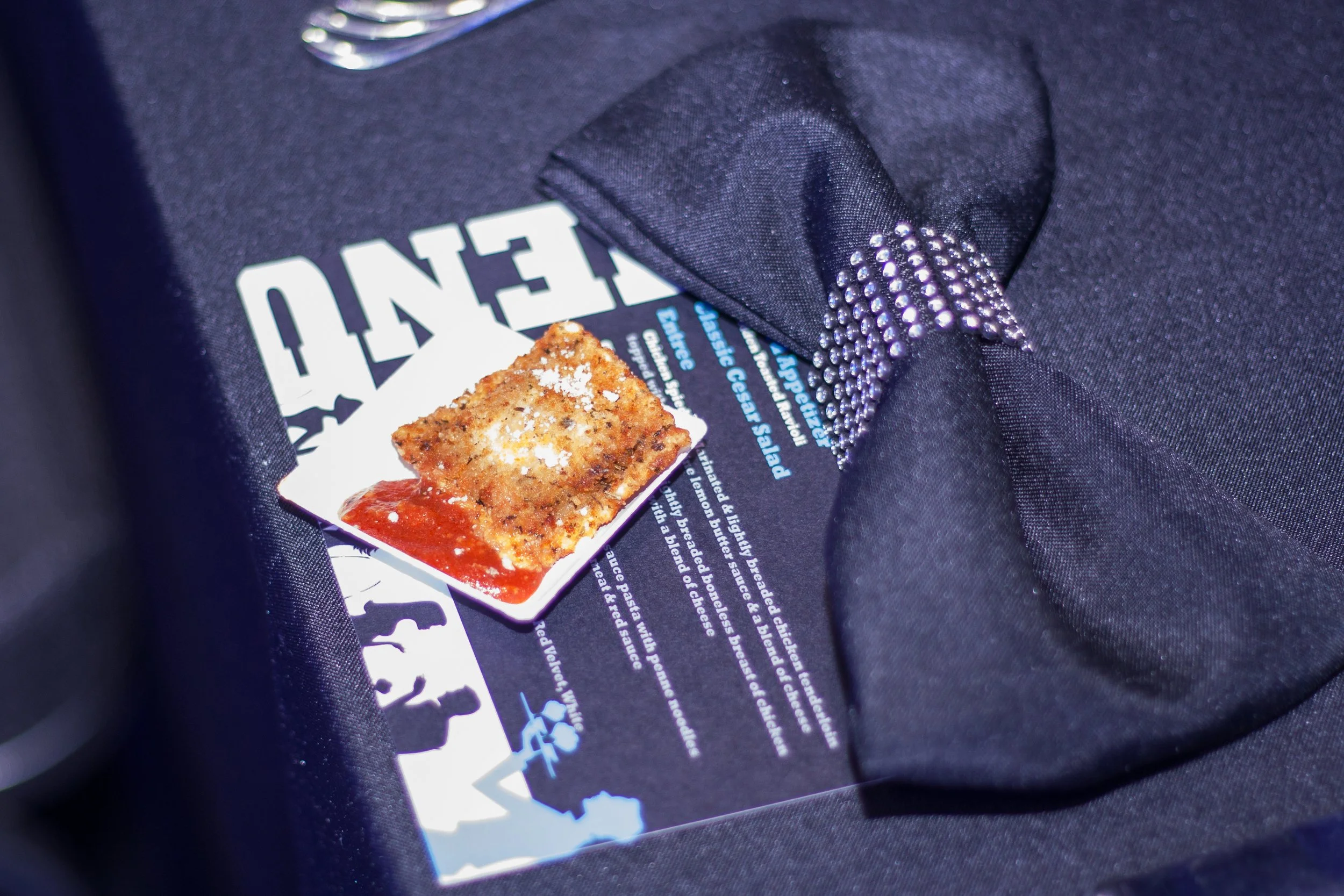 The Menu Cards.
