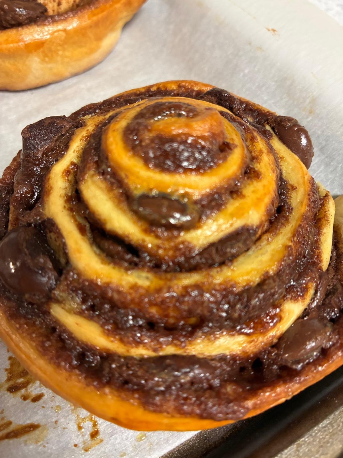 Chocolate Cinnamon Roll