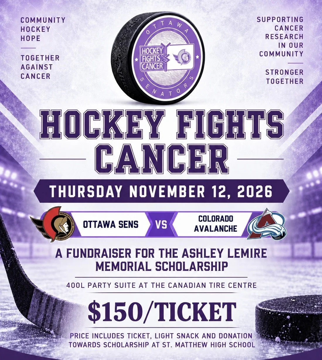 Hockey Ticket - Nov 12, 2026