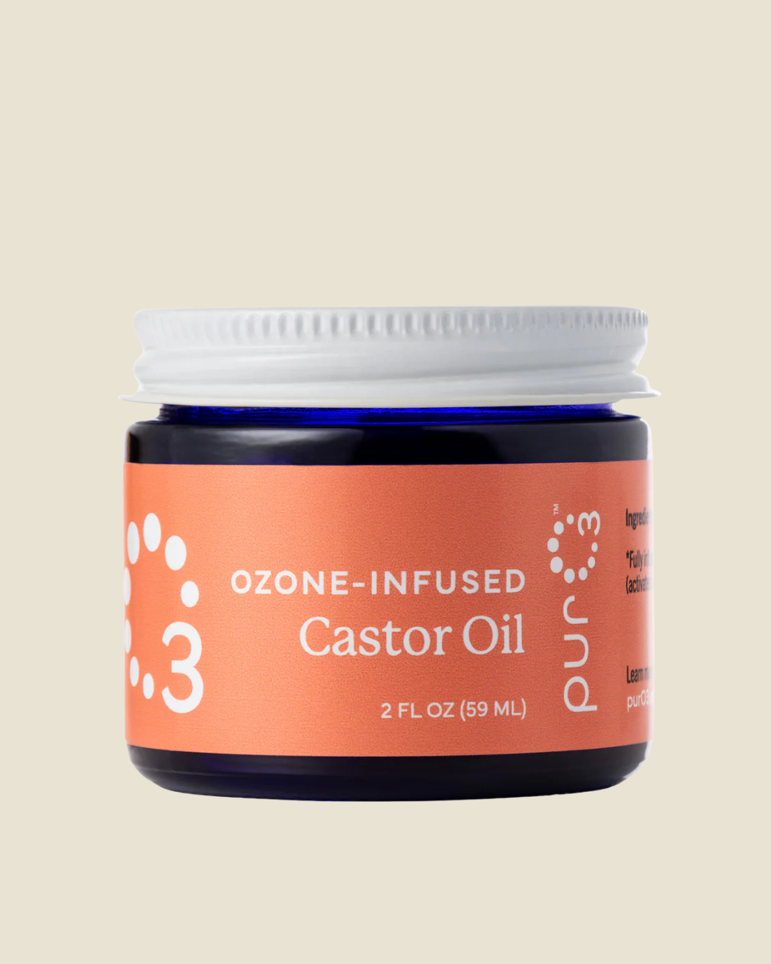 Ozone-Infused Castor Oil