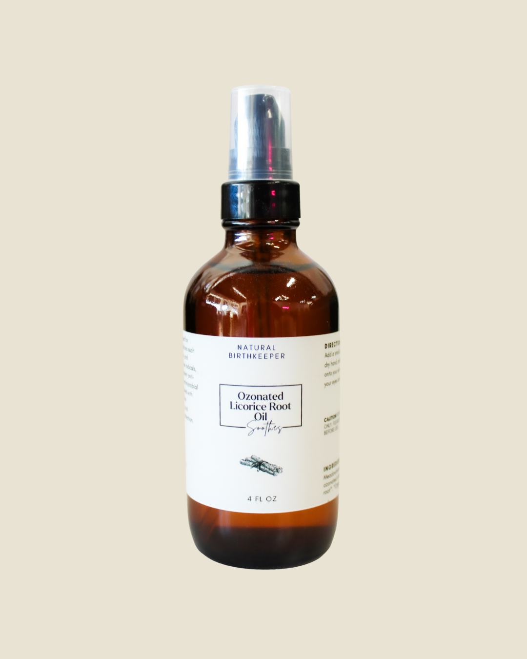 Ozonated Licorice Root Oil