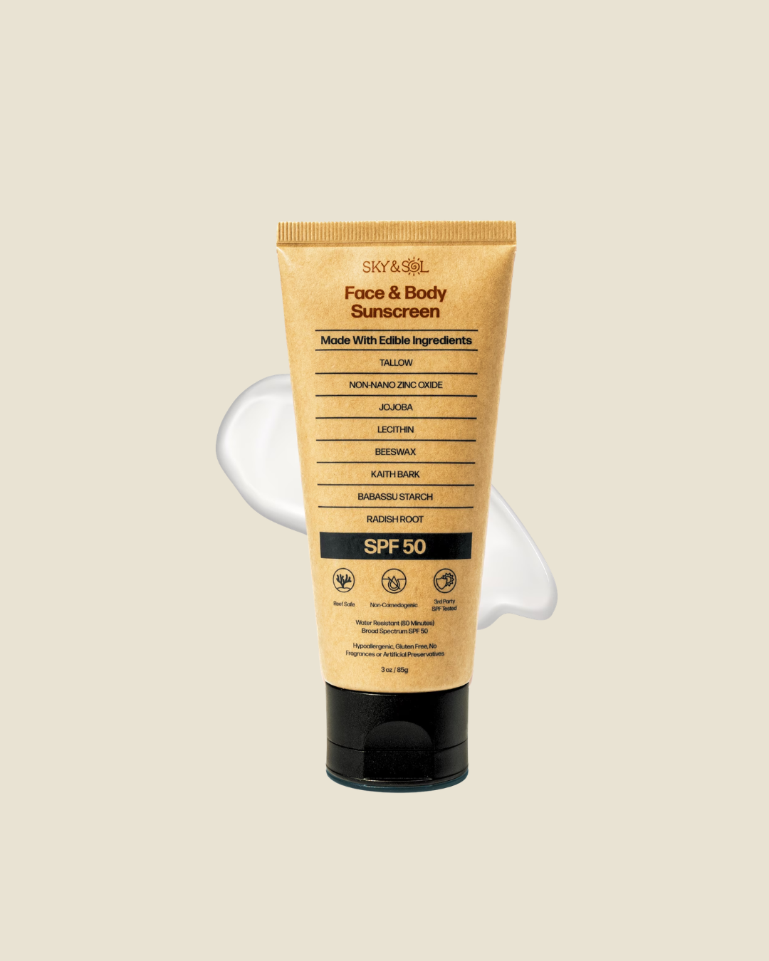 Sky and Sol Face and Body Sunscreen