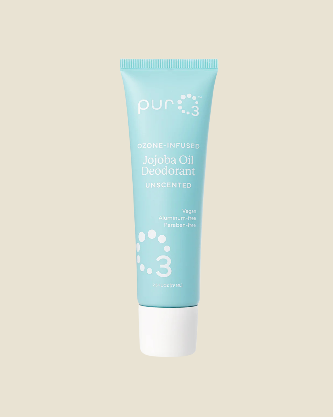 Ozone-Infused Jojoba Oil Roll On Deodorant - Unscented