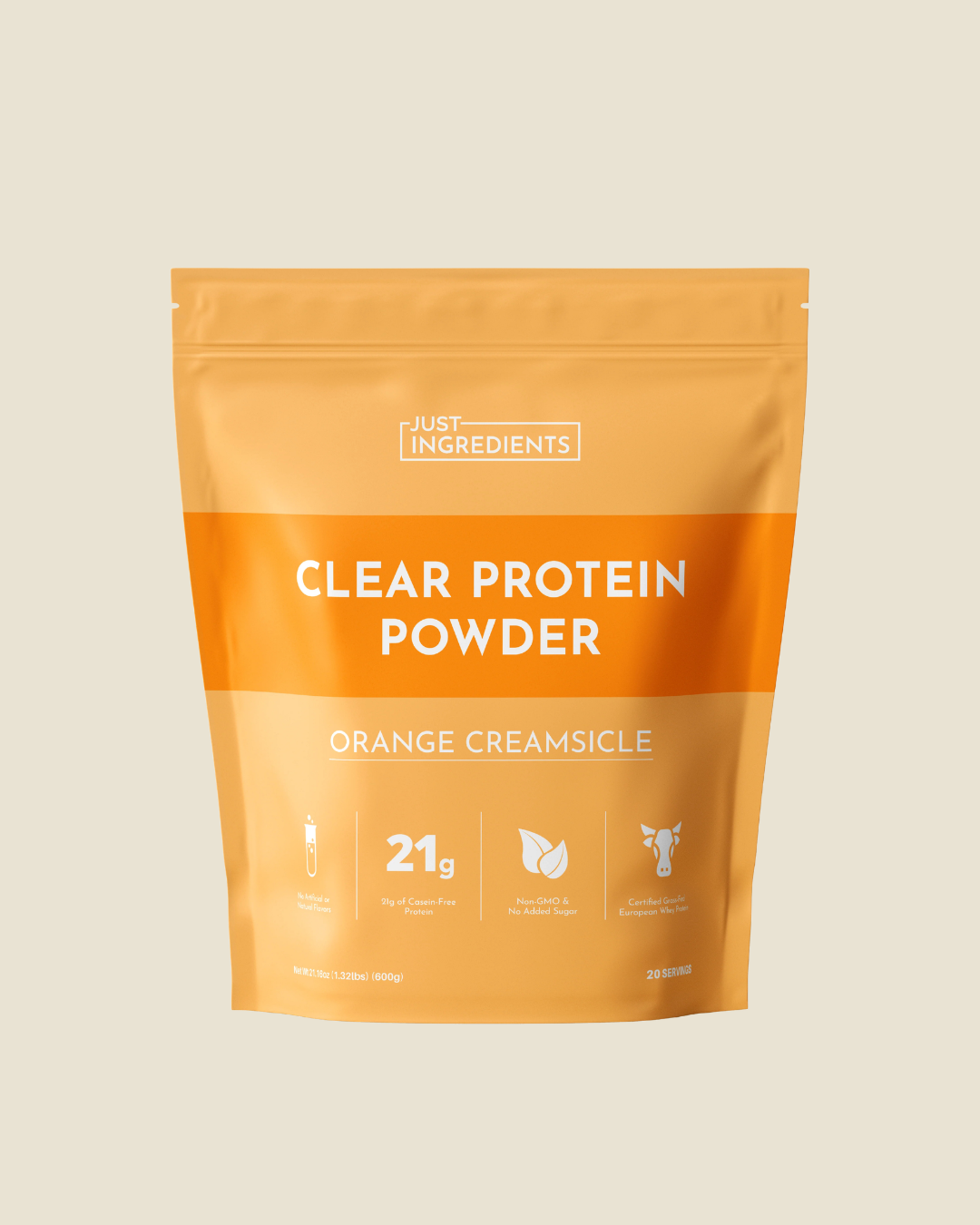 Orange Creamsicle Clear Protein Powder