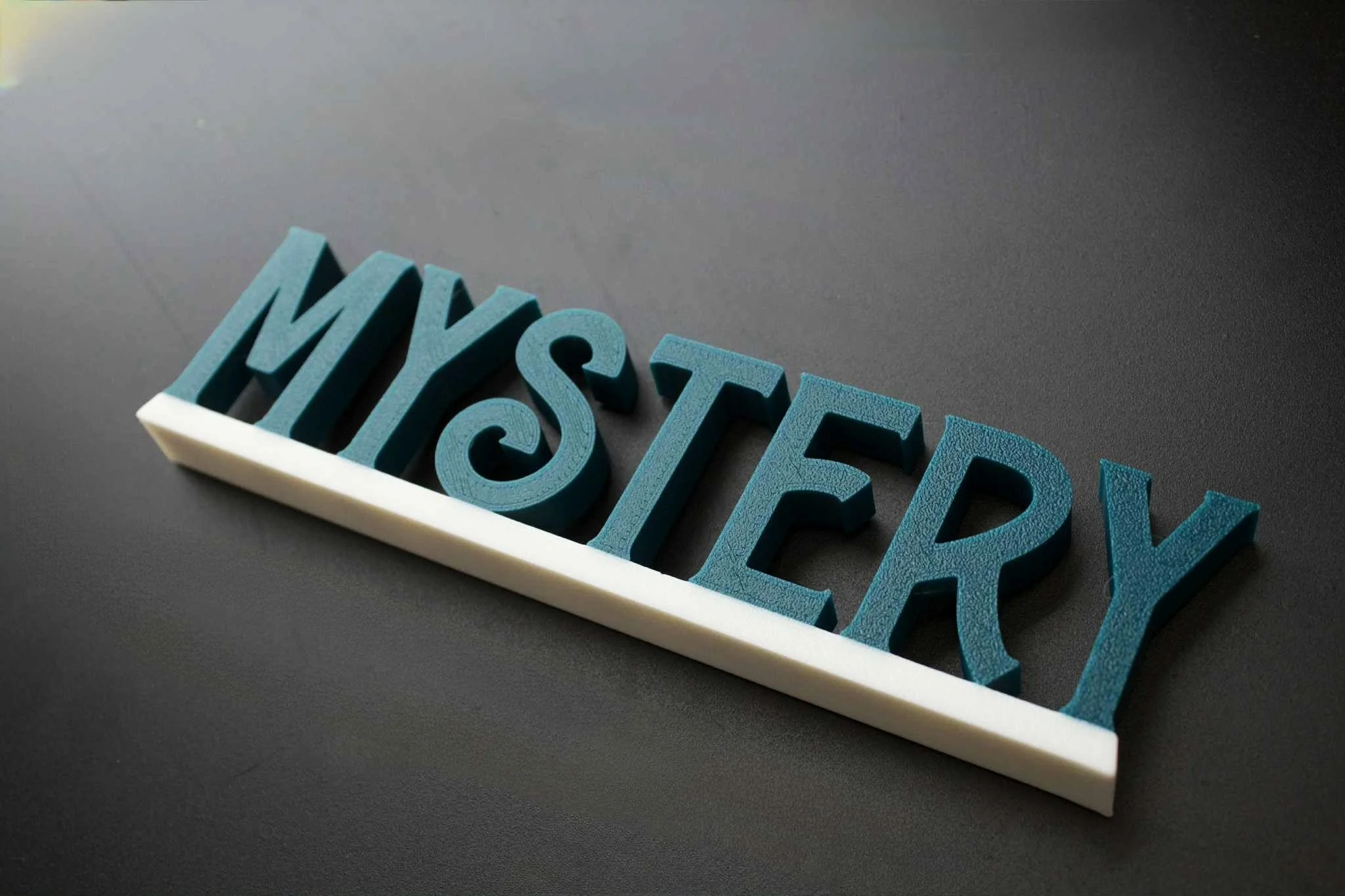 MystERY – Bookshelf Genre Decor Sign