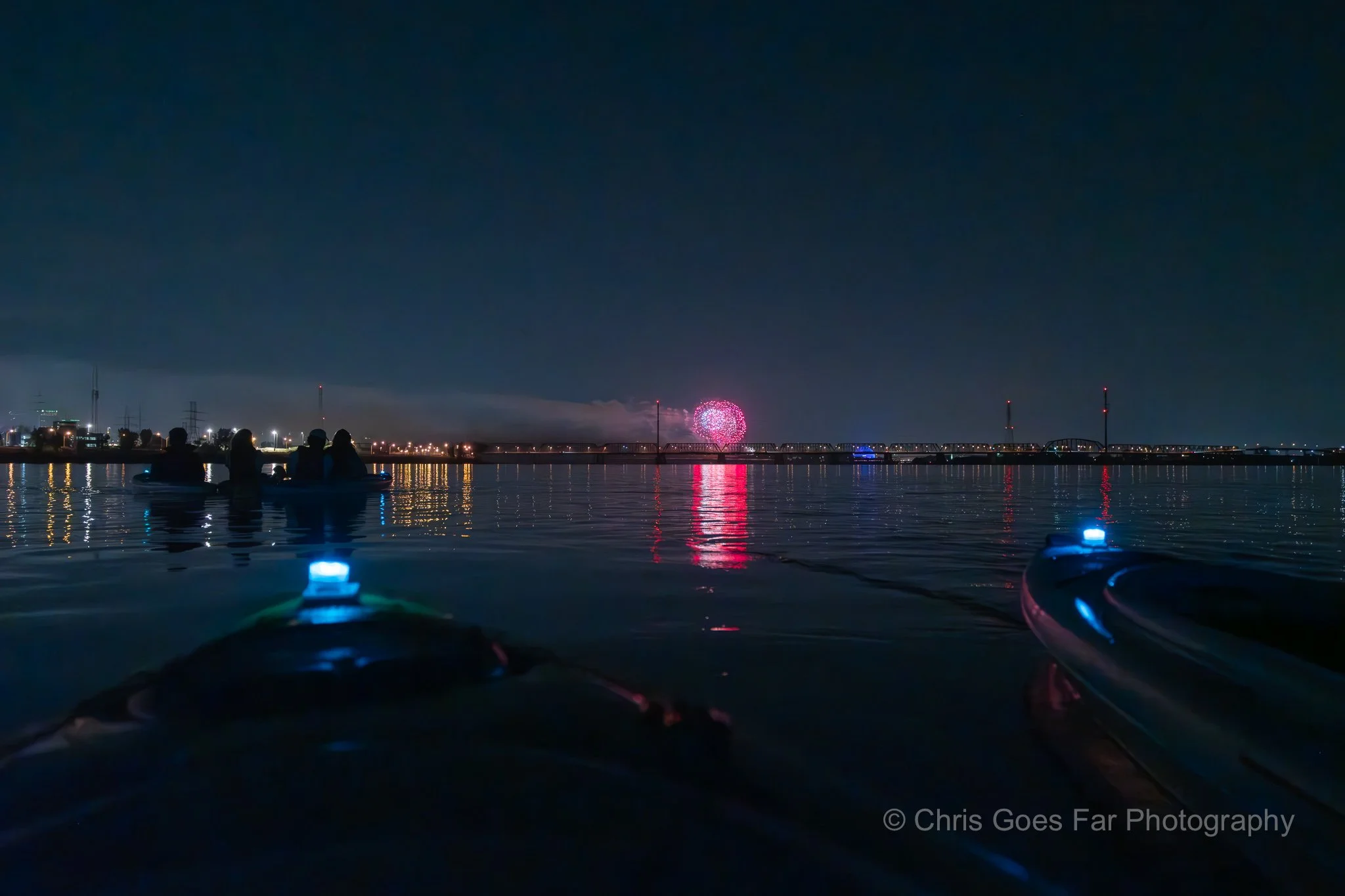 Night Kayaking on St Lawrence River with Fireworks-22.jpg