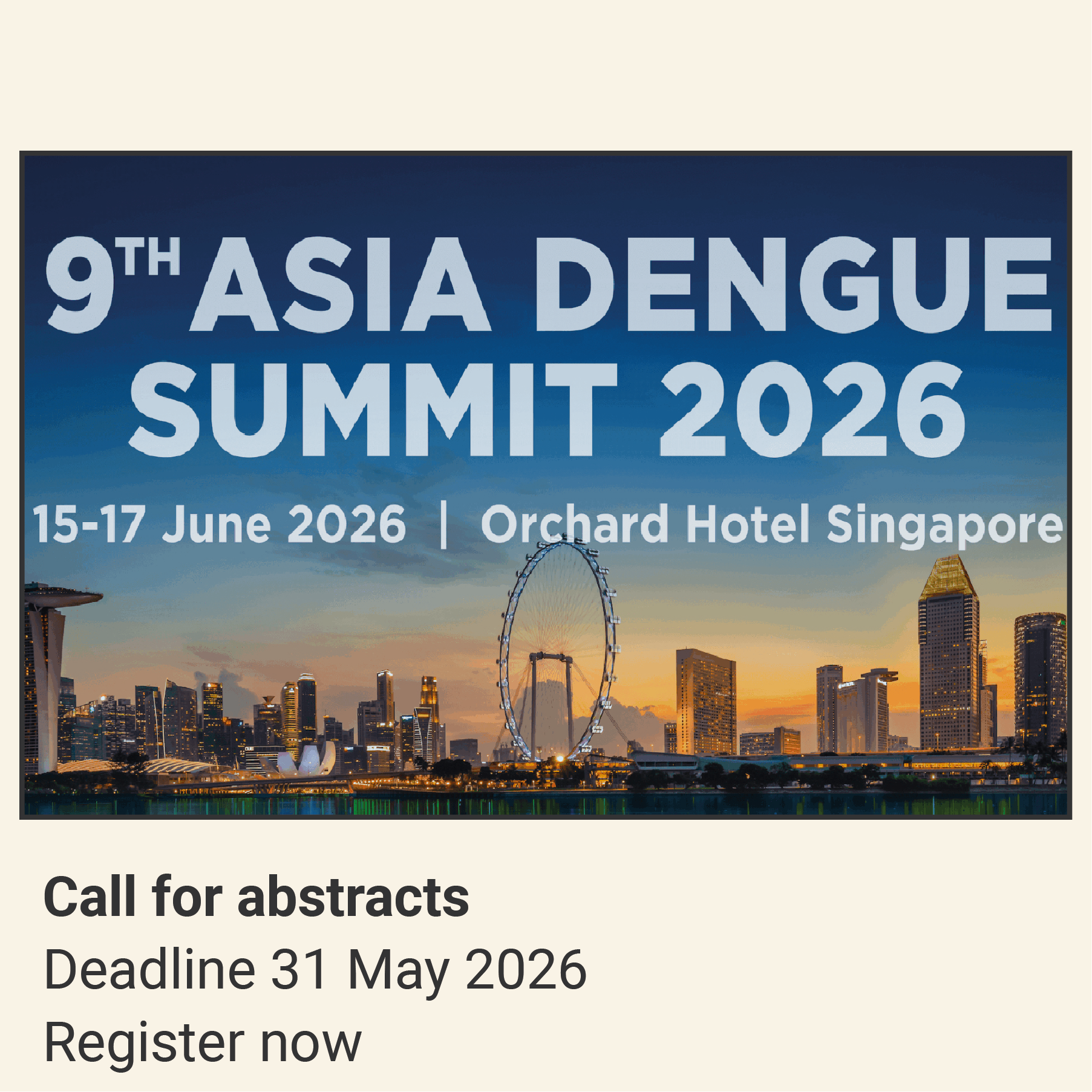 DeZi and UNITEDengue at the </span>Asia Dengue Summit
