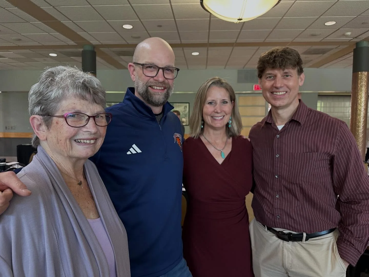 So nice to celebrate Doc Applegate&rsquo;s Cook College Distinguished Alumni award today at Rutgers with Carol, Jodi, and Jeff. 

Doc was simply one of the best. 

Heard a lot during the ceremony about how special Cook College was/is. And it&rsquo;s 