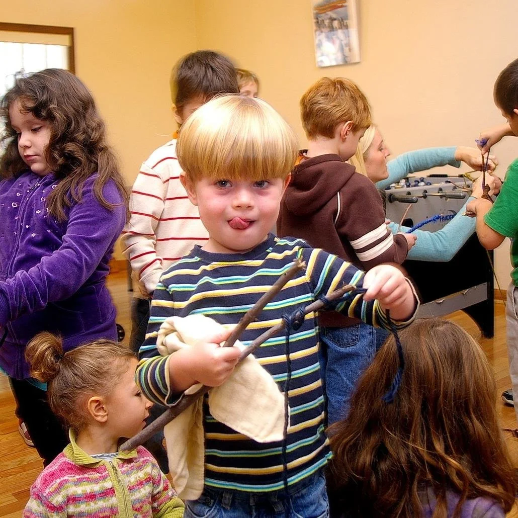 Child at Sunday School