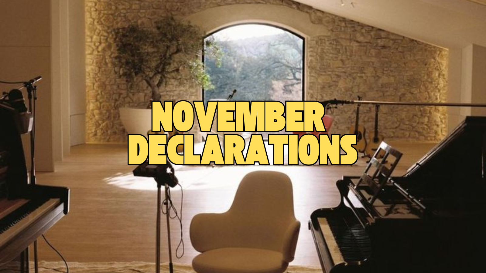 Hitmaker Declarations (5 mins)