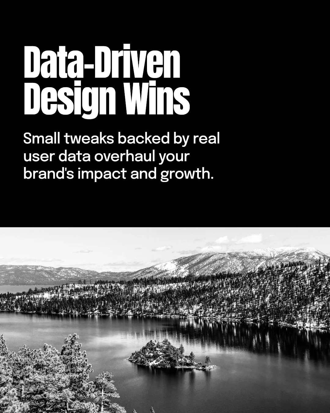Data doesn't lie. It shows us exactly where your brand hits and where it falls flat. Most teams shy away from that truth because it forces real clarity.

We don't guess. We watch how people actually move through your digital world. Where they pause. 