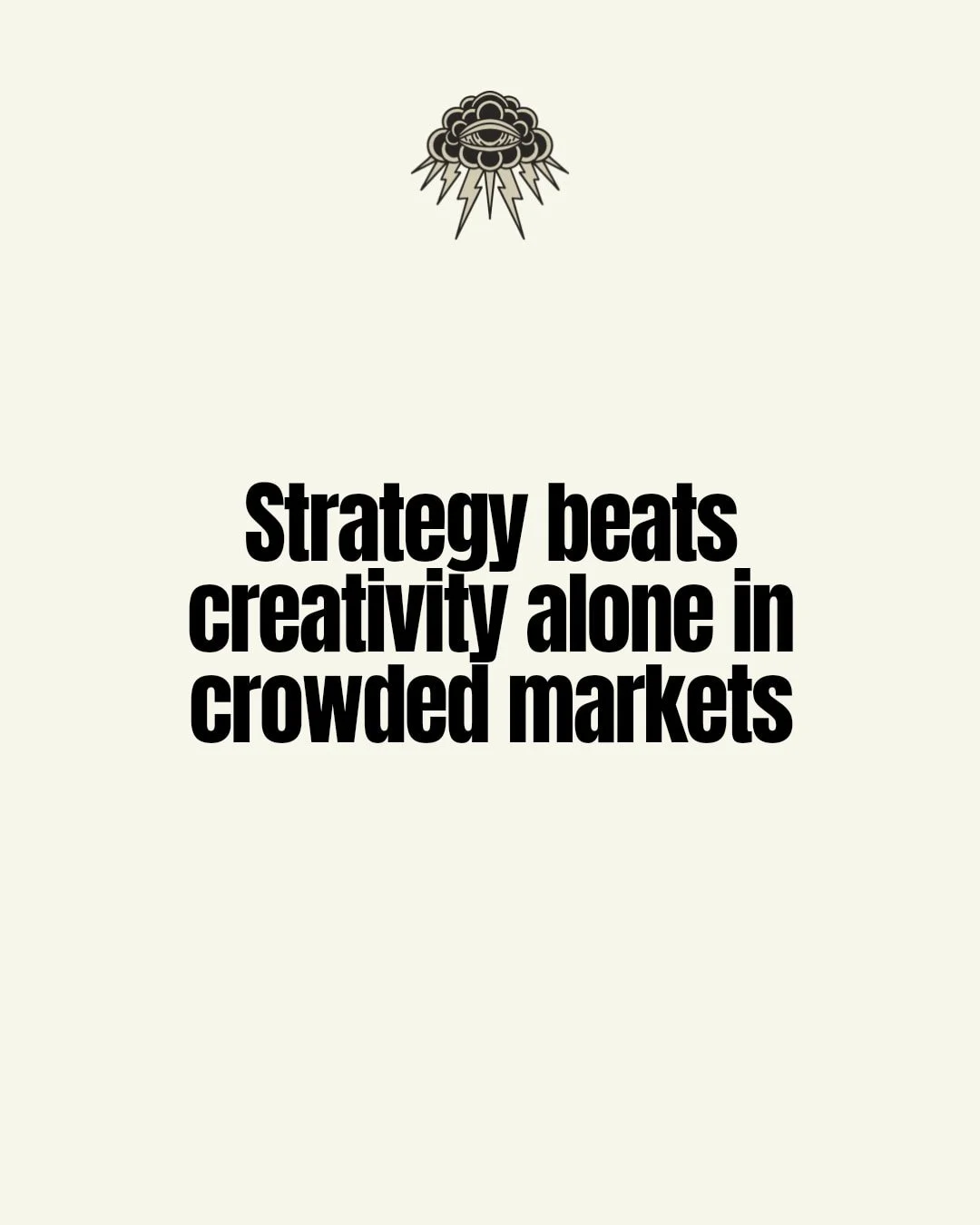 In crowded markets, originality isn't enough. The brands that win are those who fuse creative vision with sharp strategy under one roof. Integrated creative strategy is your competitive edge because it unites brand identity, content, UX, and lifecycl