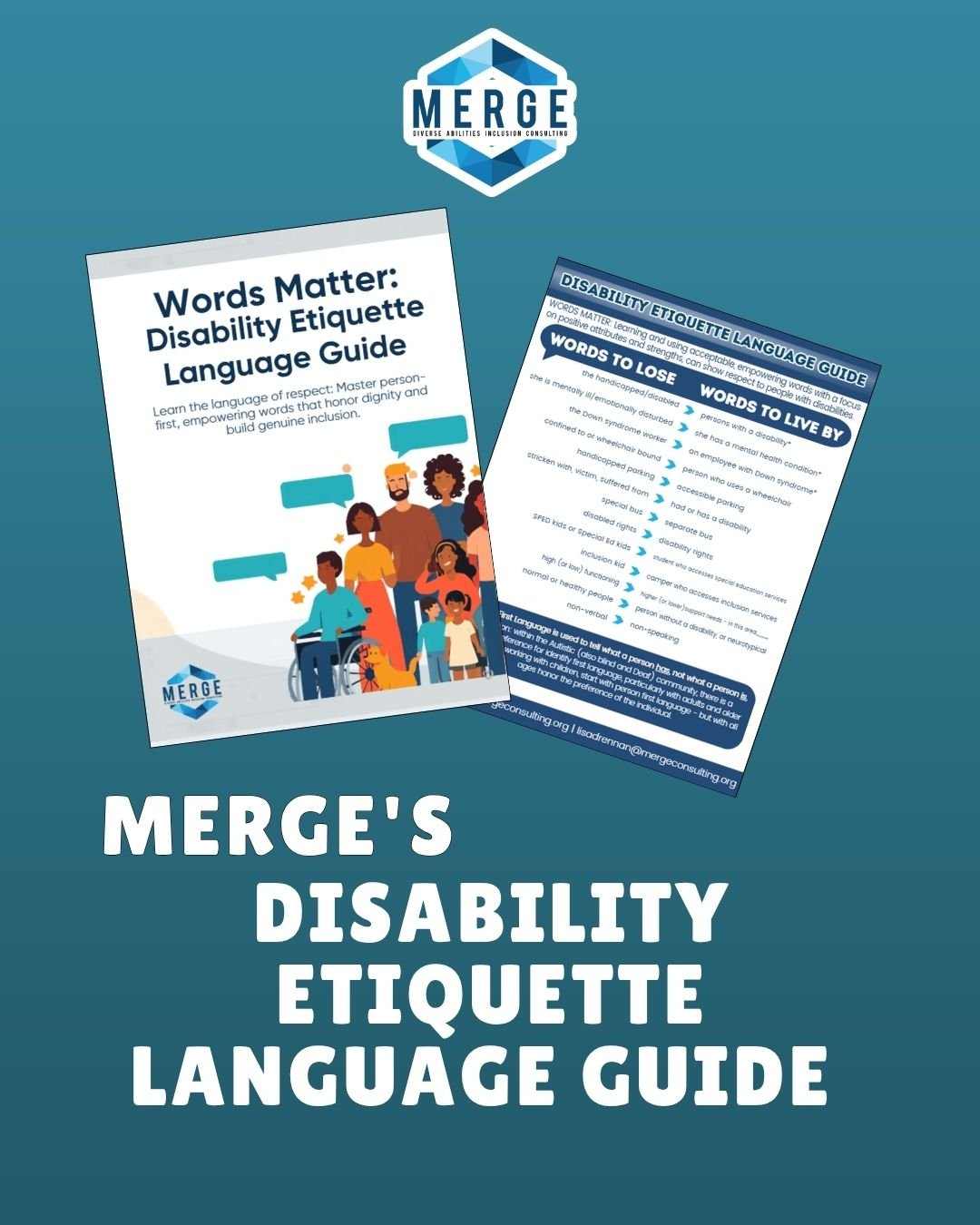 Words Matter: Disability Etiquette Language Guide