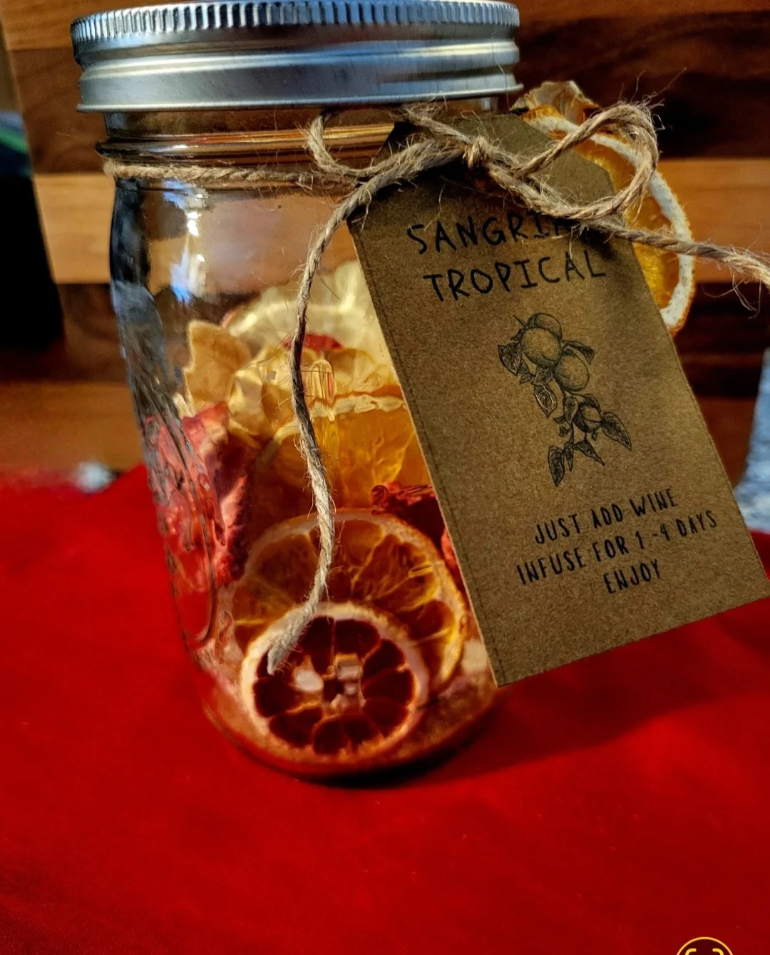 Sangria Tropical- Dried Craft Drink  Infusion 32 oz.