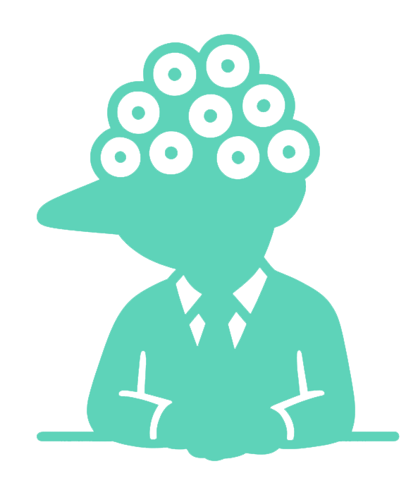 Friendly Monster Press logo in bright teal