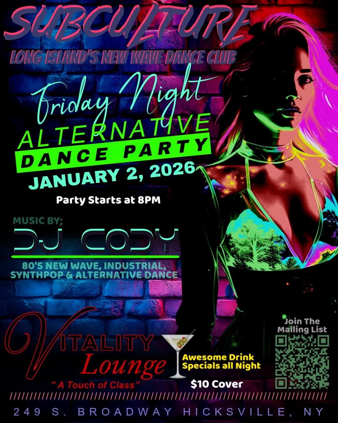 Alternative Dance Party with DJ Cody