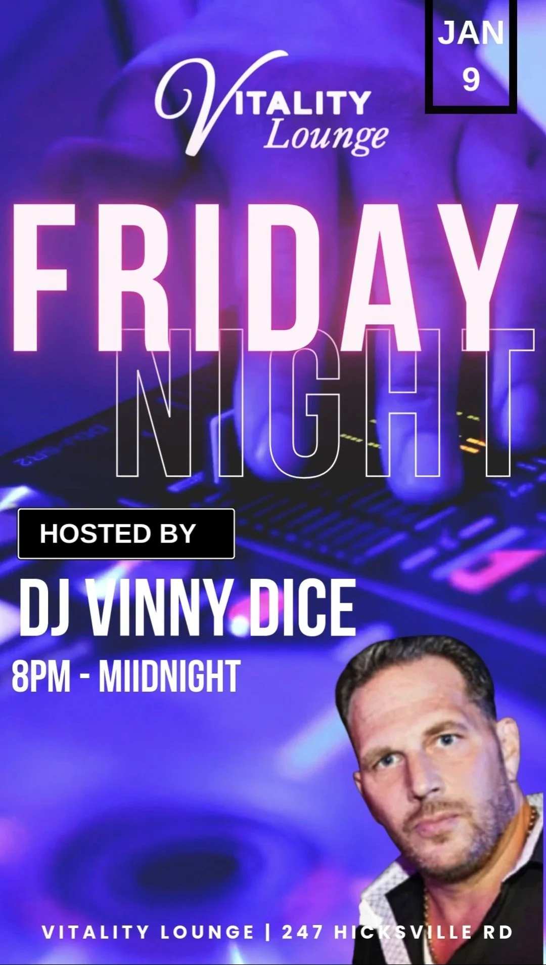 Old Skool Friday with DJ Vinny Dice
