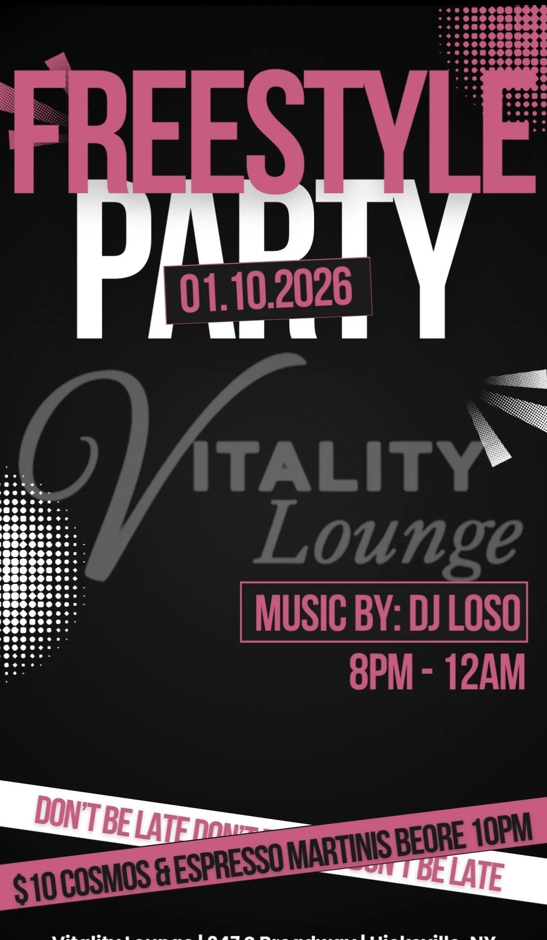 Saturday Night Freestyle Party