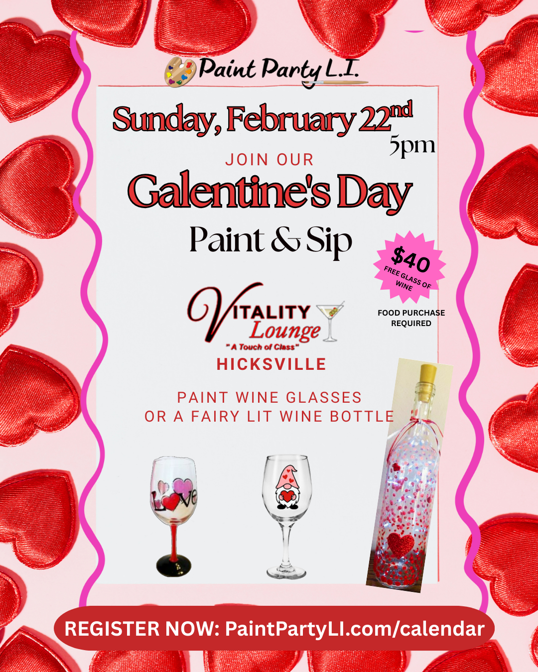 Galentine's Paint &amp; Sip (Rescheduled)