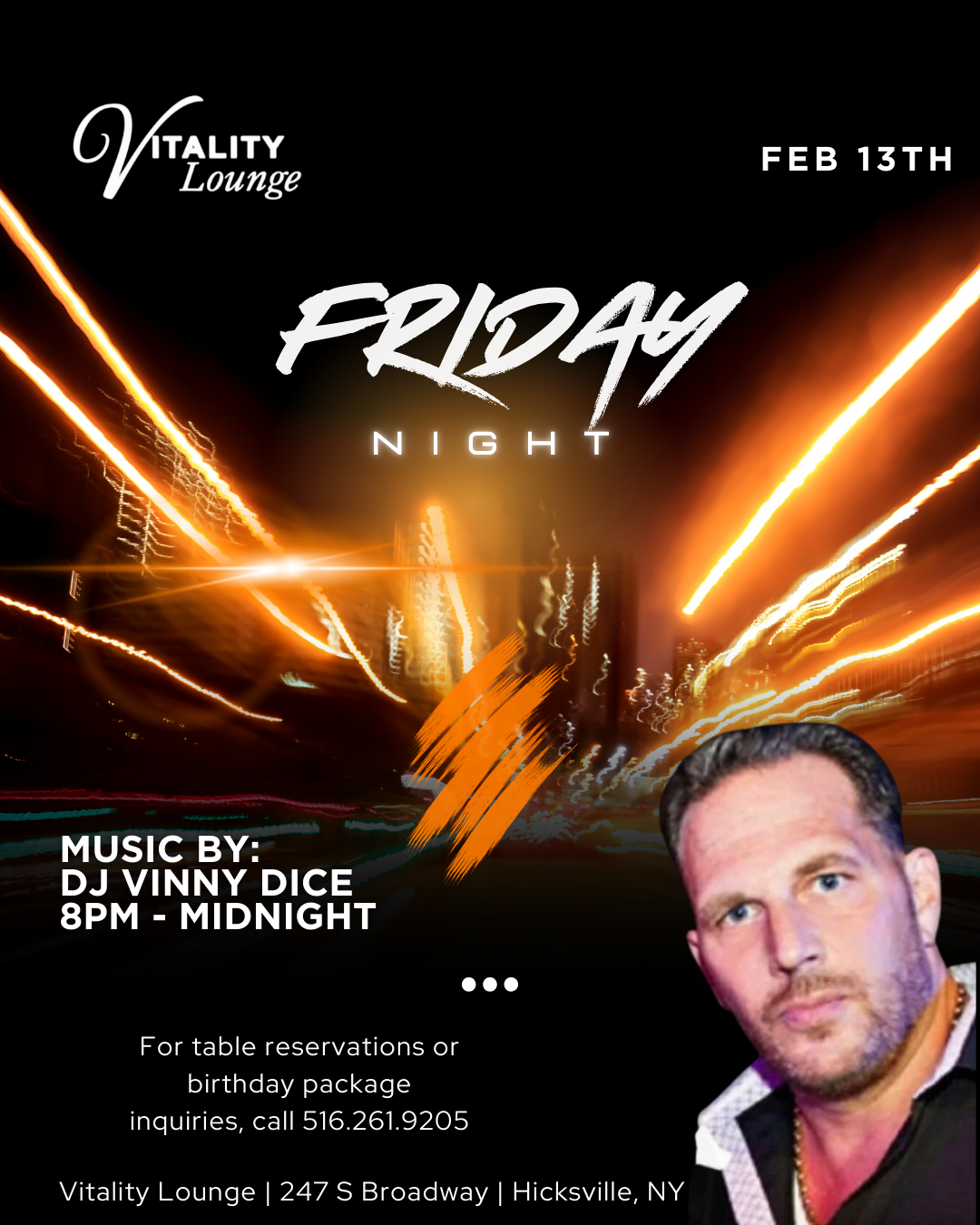 Friday Night with DJ Vinny Dice
